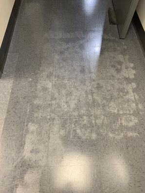 Before & After Commercial Floor Strip & Wax in High Point, NC (1)