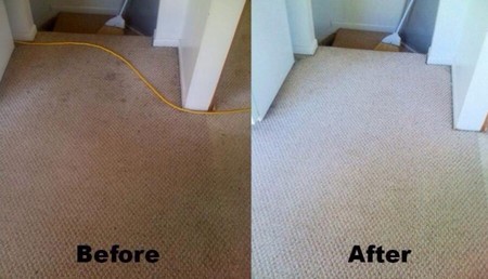 Before & After Carpet Cleaning in Kernersville, NC