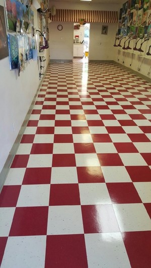 After Floor Cleaning