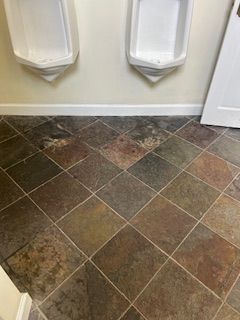 Before & After Tile Floor Cleaning in Winston-Salem, NC (2)