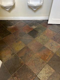 Before & After Tile Floor Cleaning in Winston-Salem, NC (1)