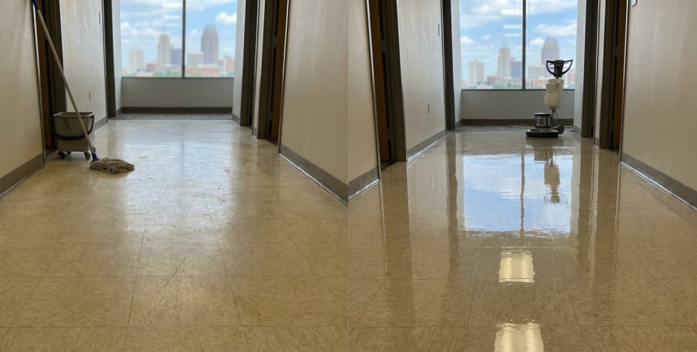 Why Commercial Floors Turn Yellow, Dull, and Dirty Looking (Even When They Are Clean)