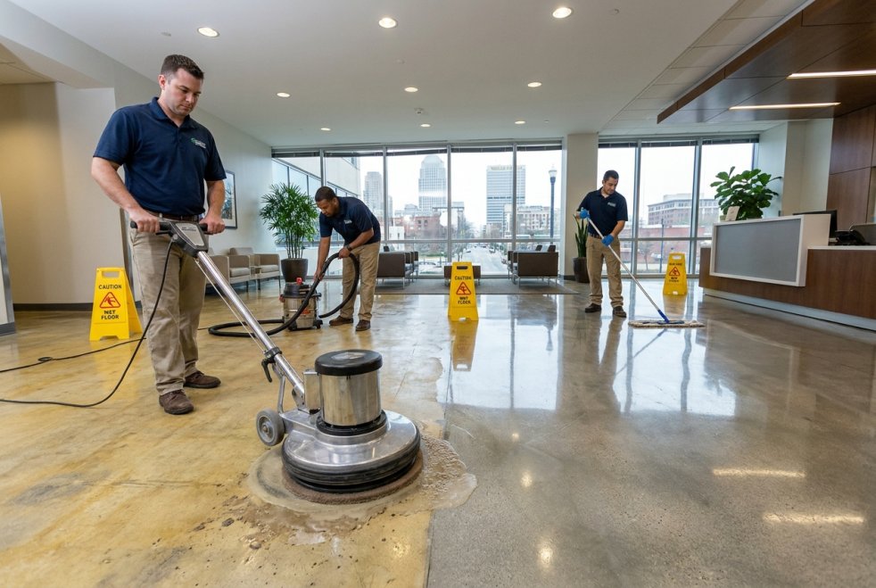 The Professional Floor Stripping and Waxing Process Most Businesses Ignore Until Their Floors Start