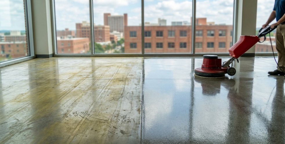 Why Commercial Floors Still Look Dirty After Cleaning in Winston-Salem & Greensboro