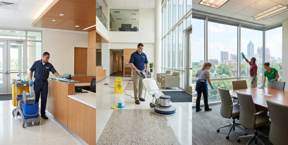 Commercial Cleaning vs Janitorial Service vs Floor Stripping and Waxing: A Winston-Salem Business O
