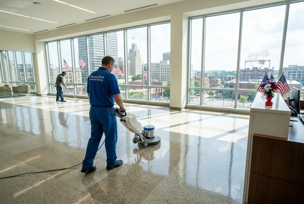 4th of July Floor Stripping & Waxing Cost Guide for Businesses in Winston-Salem, NC