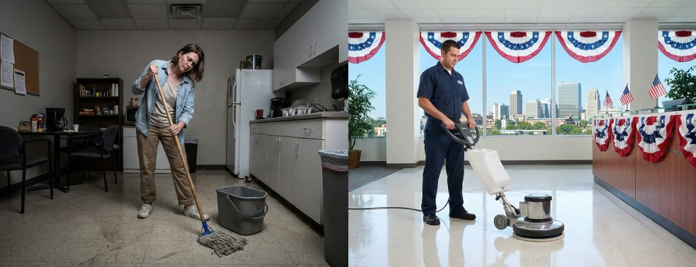 Commercial Cleaning vs DIY Cleaning: The Smart 4th of July Choice for Winston-Salem Businesses